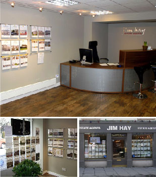 Jim Hay Estate Agents office, High Street, Hawick